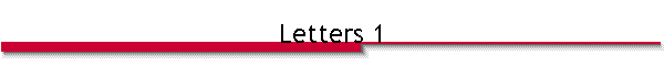 Letters 1